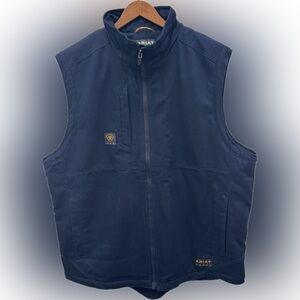 Men’s Ariat Rebar Midnight Blue Vest